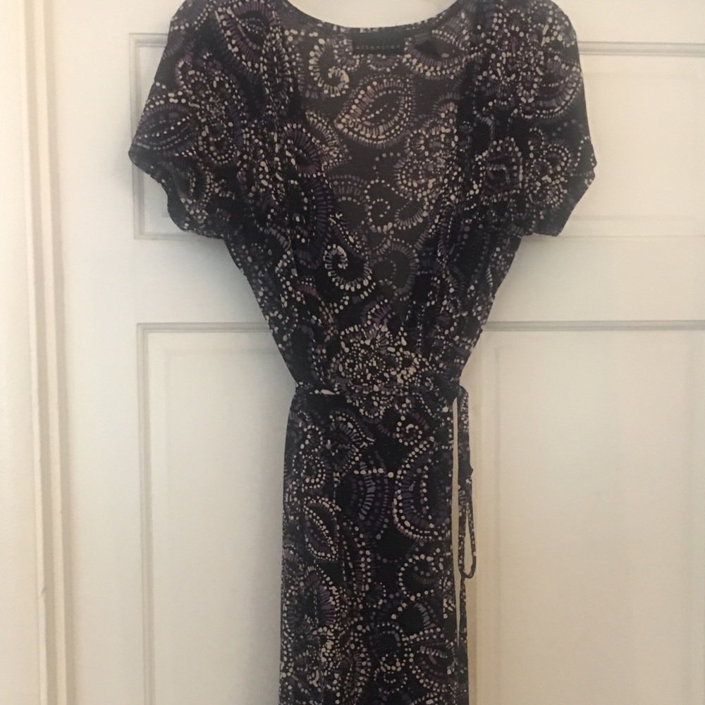 Woman’s wrap dress